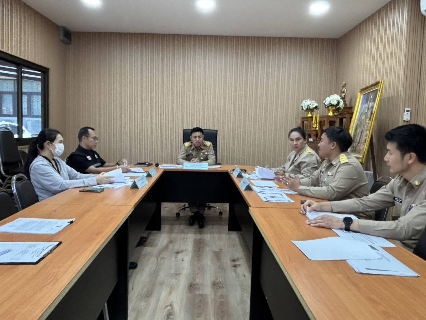 สพอ.เมืองปทุมธานี ร่วมการพิจารณาคัดเลือกกำนัน ผู้ใหญ่บ้าน แพทย์ประจำตำบล สารวัตรกำนัน และผู้ช่วยผู้ใหญ่บ้าน ผู้มีผลงานดีเด่นสมควรจะได้รับรางวัล ประจำปี 2569