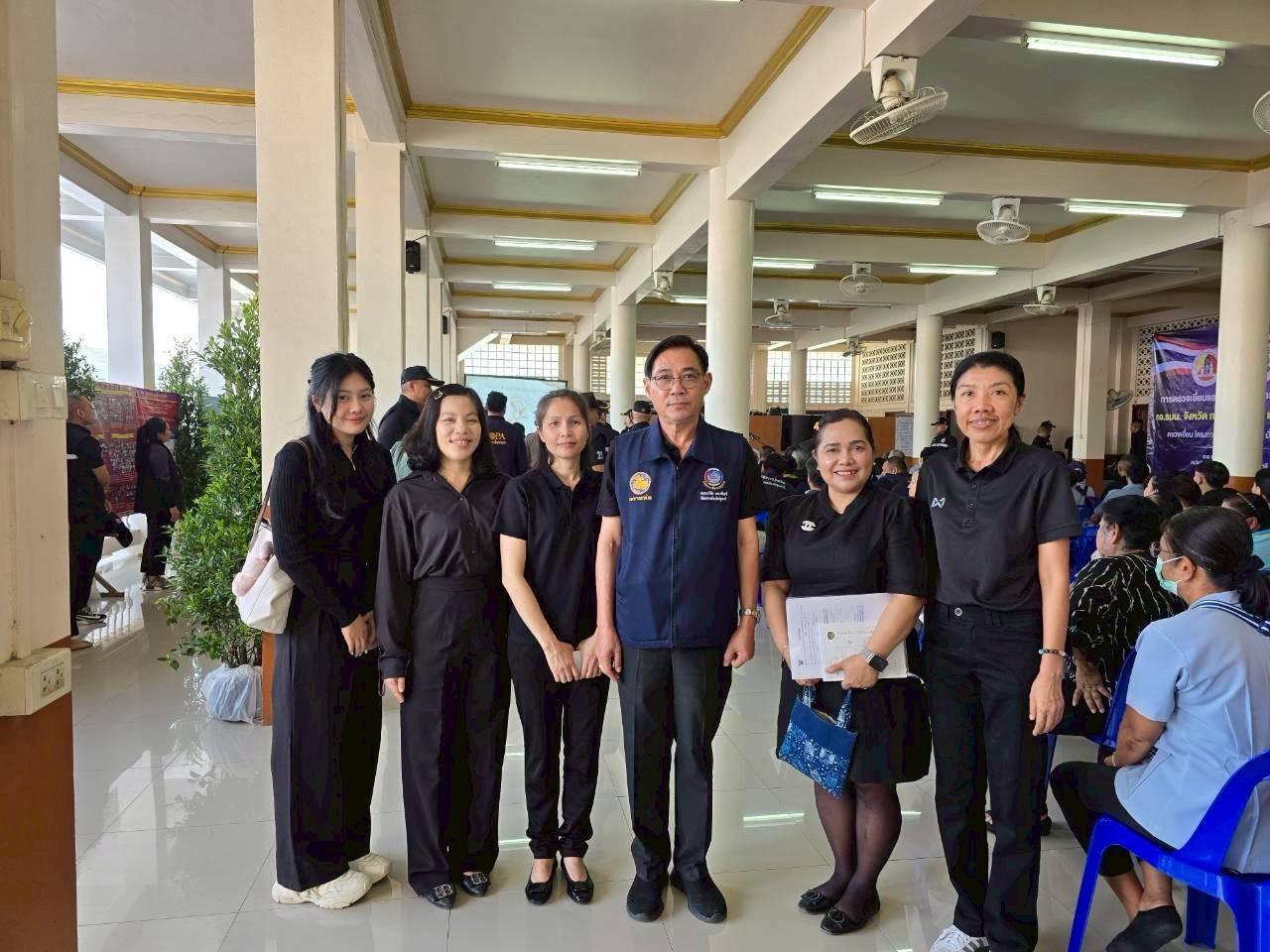 สพอ.เมืองปทุมธานี ร่วมกิจกรรมการตรวจเยี่ยมและติดตามผลการปฏิบัติงานของ กอ.รมน