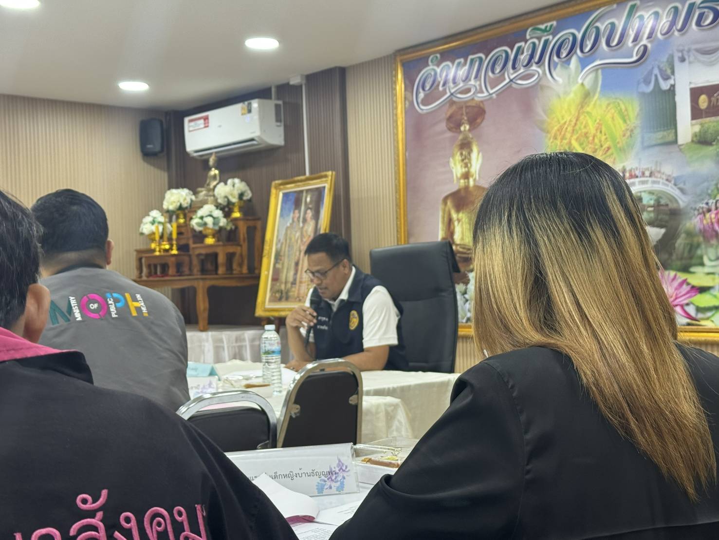 สพอ.เมืองปทุมธานี ร่วมการประชุมคณะทำงานโครงการ “แว่นตาผู้สูงวัยในสมเด็จพระกนิษฐาธิราชเจ้า กรมสมเด็จพระเทพรัตนราชสุดาฯ สยามบรมราชกุมารี“