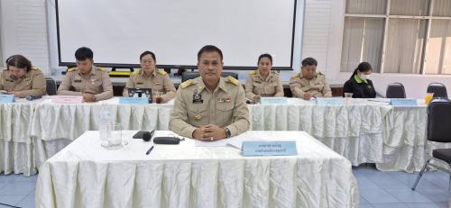 สพอ.เมืองปทุมธานี ร่วมประชุมกำนัน ผู้ใหญ่บ้าน แพทย์ประจำตำบล สารวัตรกำนัน และผู้ช่วยผู้ใหญ่บ้าน ประจำเดือนมกราคม 2569 ครั้งที่ 1/2569
