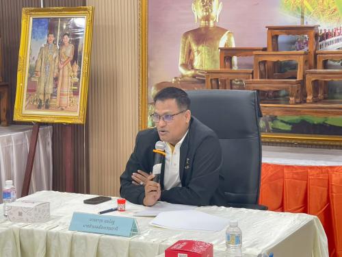 สพอ.เมืองปทุมธานี ร่วมประชุมคณะอนุกรรมการส่งเสริมวิสาหกิจชุมชนระดับอำเภอ